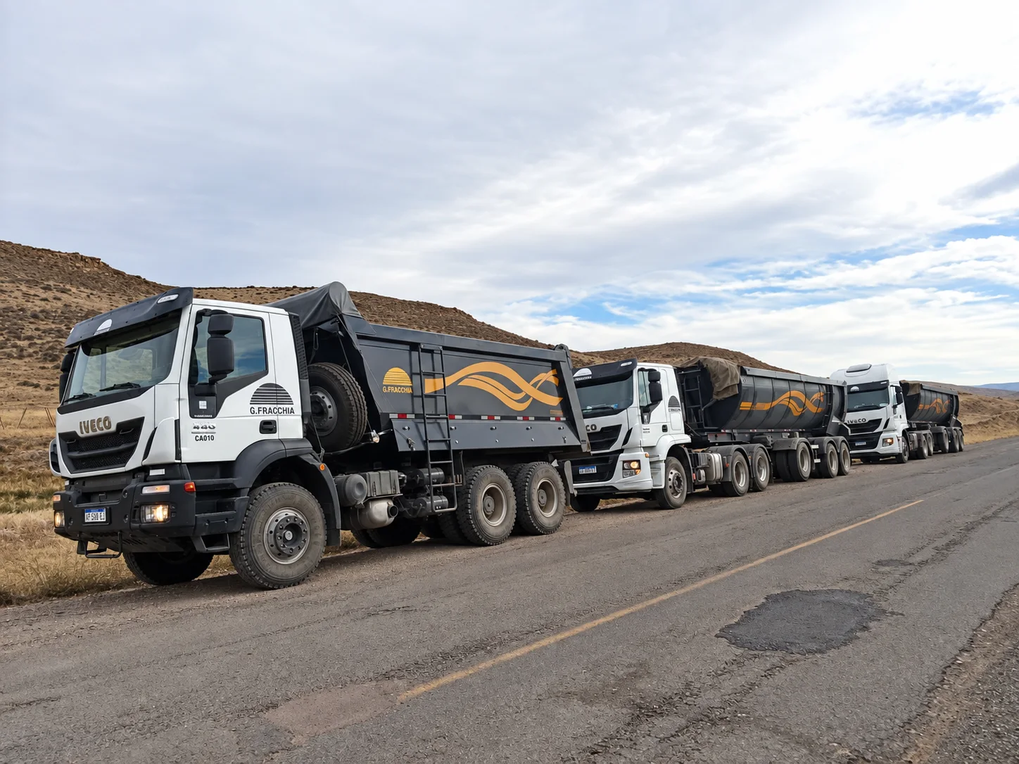 Flota Rental G.Fracchia en obra
